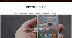 Desktop Screenshot of mrroderic.com